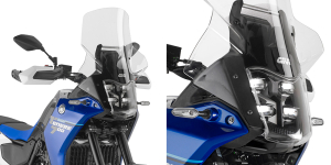 Parbriz transparent cu protectie far Givi Yamaha Tenere 700 (25)
