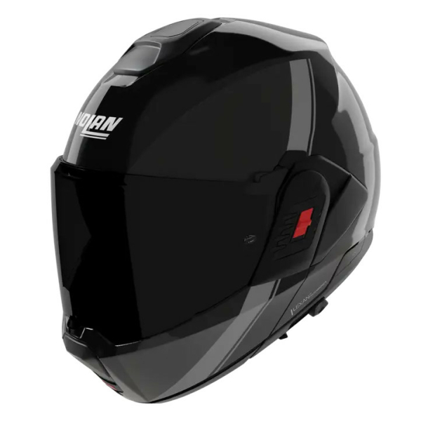 Casca Moto Flip Back N120-1 Verniciatura Speciale 341 Black/Grey, 4