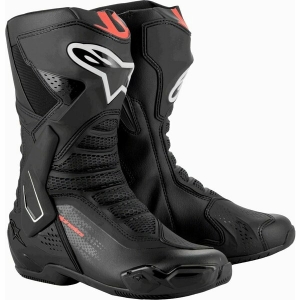 Cizme sport/touring ALPINESTARS SMX-6 V3 47 Negru/Rosu fluo