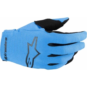 Manusi copii cross-enduro ALPINESTARS RADAR YOUTH S Albastru/Alb, 9