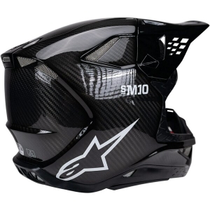 Casca cross-enduro ALPINESTARS SUPERTECH S-M10 CARBON FIM2 2026 M Negru, 3