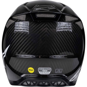 Casca cross-enduro ALPINESTARS SUPERTECH S-M10 CARBON FIM2 2026 M Negru, 7