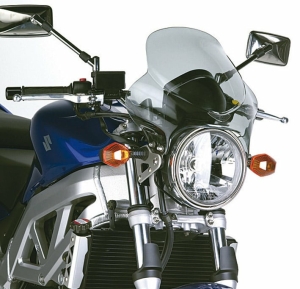 Parbriz universal fumuriu moto naked 240A