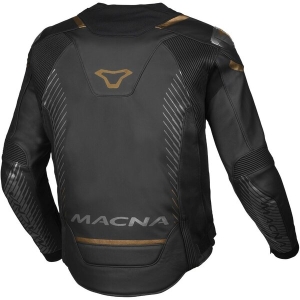 Geaca de piele sport/touring MACNA TRONNIQ 54 Albastru/Portocaliu/Alb, 4