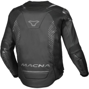 Geaca de piele sport/touring MACNA TRONNIQ 54 Albastru/Portocaliu/Alb, 5