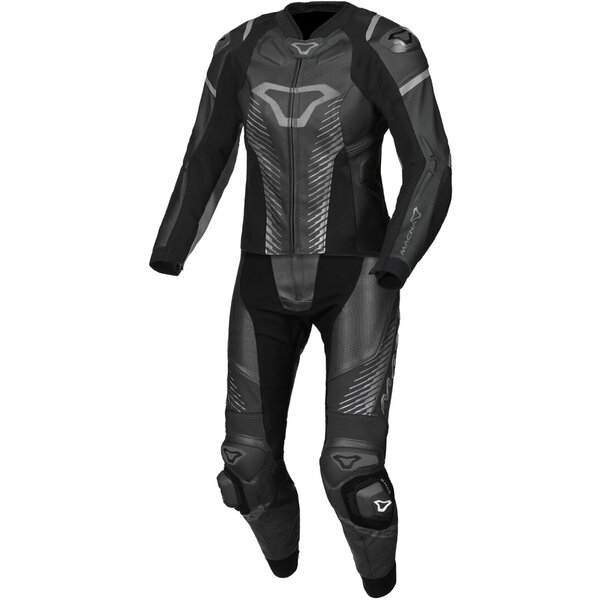 Combinezon de piele dama 2 piese MACNA TRONNIQ Negru 42, 4