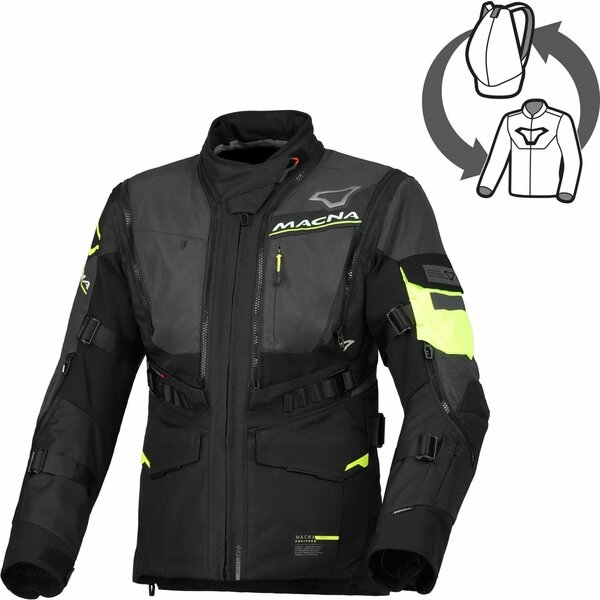 Geaca dama textil impermeabila touring/adventure MACNA FLEXODUS Night Eye™, 4