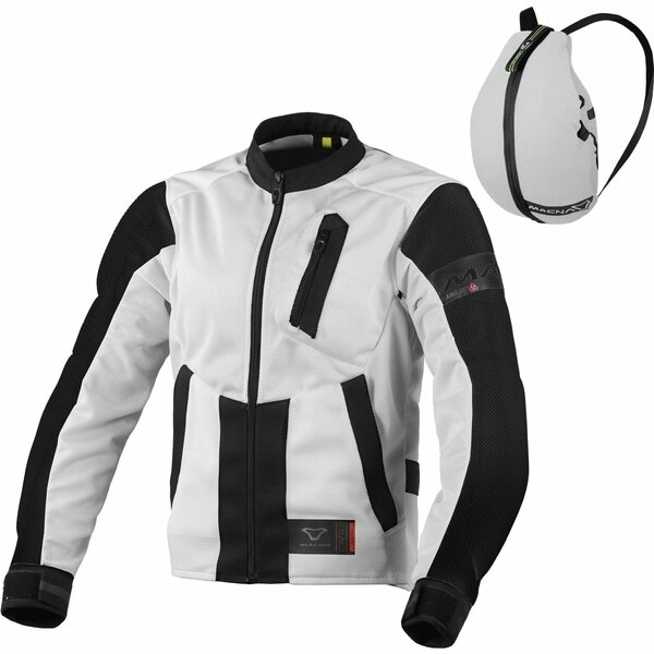 Geaca textil de vara MACNA TORIDO 3XL Gri deschis, 13