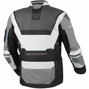 Geaca textil impermeabila touring/adventure MACNA FLEXODUS S Gri/Negru, 3