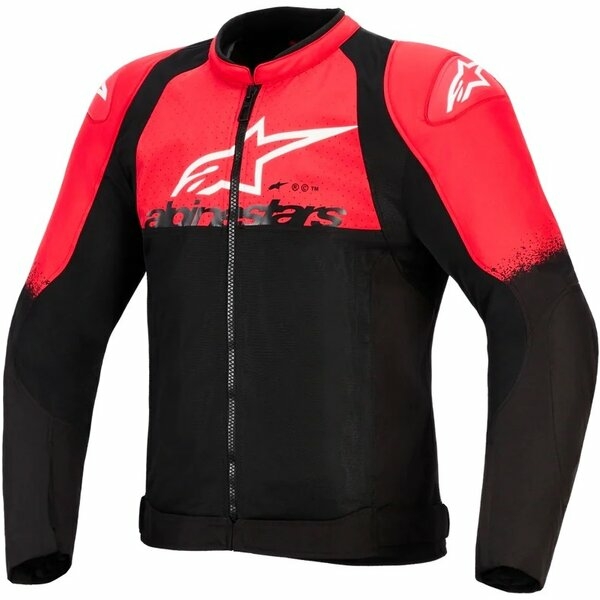 Geaca textil de vara ALPINESTARS SMX AIR S Rosu aprins/Negru, 10