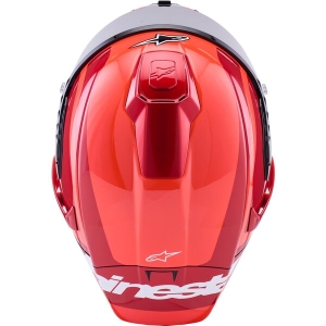 Casca integrala sport ALPINESTARS SUPERTECH R10 CARBON ARIUS XS Negru/Alb/Rosu, 10