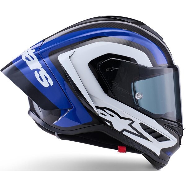 Casca integrala sport ALPINESTARS SUPERTECH R10 CARBON ARIUS M Negru/Alb/Albastru, 3