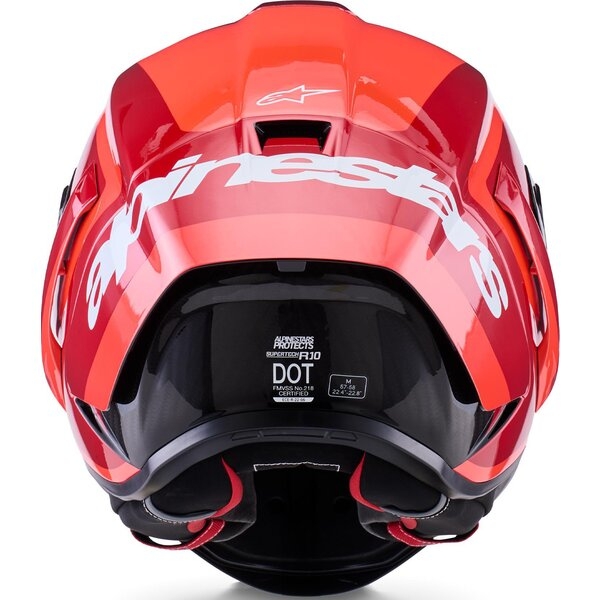 Casca integrala sport ALPINESTARS SUPERTECH R10 CARBON ARIUS M Negru/Alb/Albastru, 6