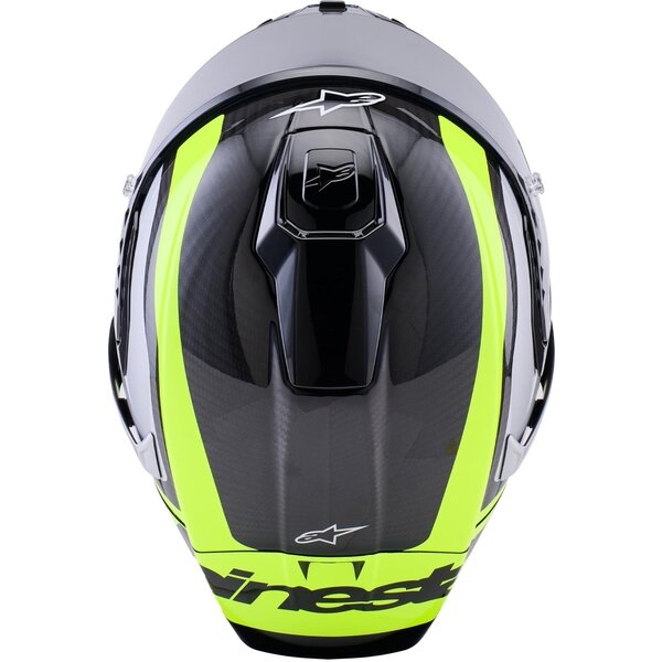 Casca integrala sport ALPINESTARS SUPERTECH R10 CARBON ARIUS M Negru/Alb/Albastru, 9