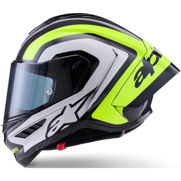 Casca integrala sport ALPINESTARS SUPERTECH R10 CARBON ARIUS M Negru/Alb/Albastru, 14
