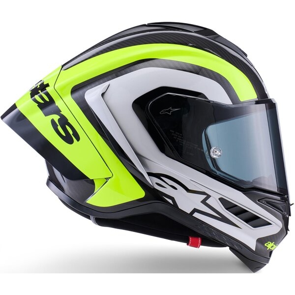 Casca integrala sport ALPINESTARS SUPERTECH R10 CARBON ARIUS M Negru/Alb/Albastru, 15