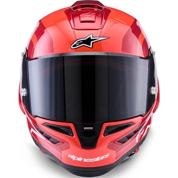 Casca integrala sport ALPINESTARS SUPERTECH R10 CARBON ARIUS M Negru/Alb/Albastru, 21
