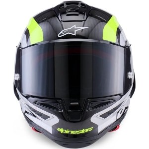 Casca integrala sport ALPINESTARS SUPERTECH R10 CARBON ARIUS M Negru/Alb/Albastru