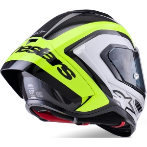 Casca integrala sport ALPINESTARS SUPERTECH R10 CARBON ARIUS M Negru/Alb/Albastru, 5