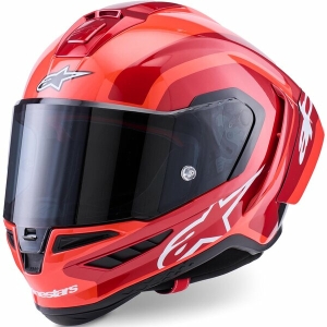 Casca integrala sport ALPINESTARS SUPERTECH R10 CARBON ARIUS M Negru/Alb/Albastru, 7