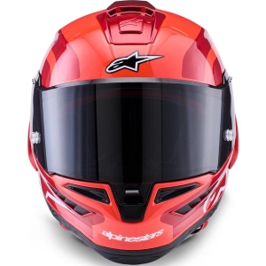 Casca integrala sport ALPINESTARS SUPERTECH R10 CARBON ARIUS M Negru/Alb/Albastru, 21