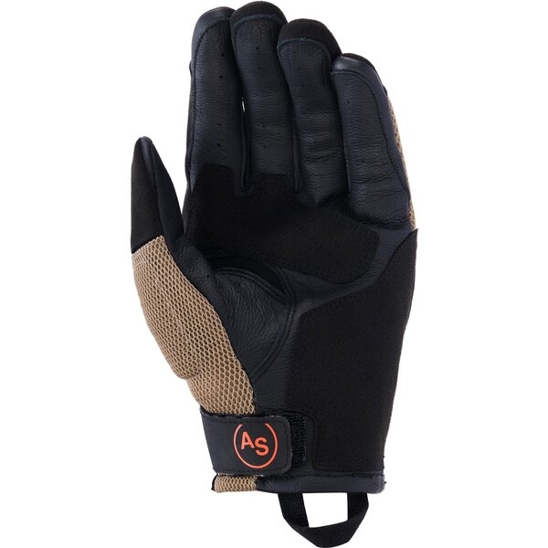 Manusi de vara ALPINESTARS MANTI AIR S Kaki/Negru//Portocaliu fluo, 2