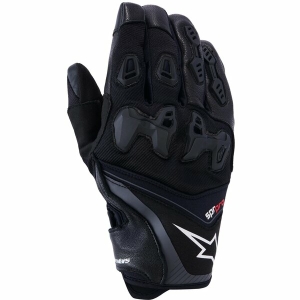 Manusi de piele sport ALPINESTARS SP-R PRO L Negru/Galben fluo, 3