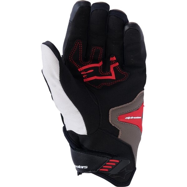 Manusi de piele sport ALPINESTARS SP-R PRO XL Negru/Galben fluo, 4