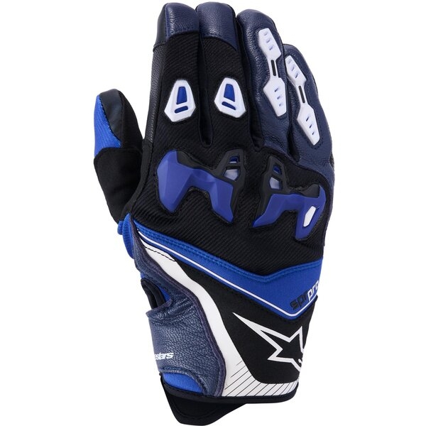 Manusi de piele sport ALPINESTARS SP-R PRO XL Negru/Galben fluo, 11