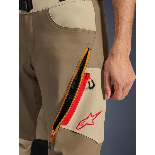 Pantaloni enduro/adventure ALPINESTARS MAXDURA DUAL 30 Maro/Bej, 6