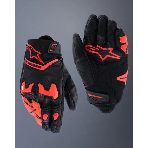 Manusi de piele sport ALPINESTARS SP-R TECH Negru S, 9