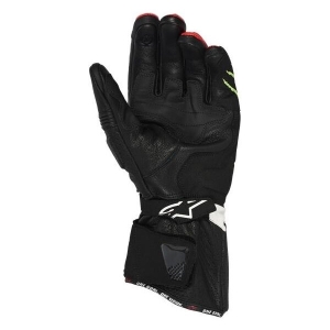 Manusi de piele sport ALPINESTARS SP-3 FQ20 MONSTER S Negru/Rosu fluo/Alb, 3