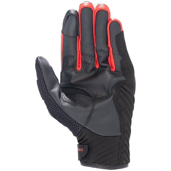 Manusi de piele vara ALPINESTARS SMX-1 AIR V2 FQ20 MONSTER M Negru/Albastru/Rosu, 3