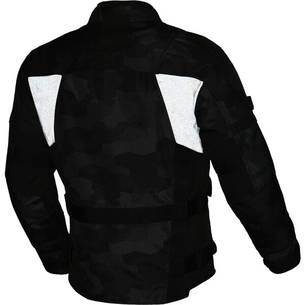 Geaca textil impermeabila MACNA HIGERA 3XL Negru/Gri camo, 2