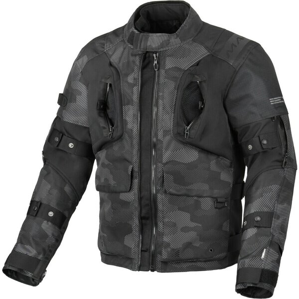 Geaca textil impermeabila MACNA HIGERA 3XL Negru/Gri camo, 8