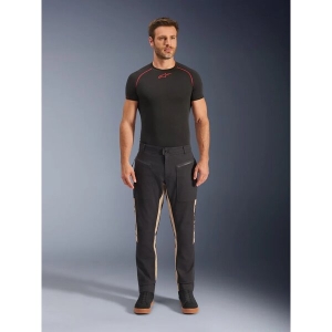 Pantaloni textil ALPINESTARS FLEX-AST CANVAS S Negru/Bej