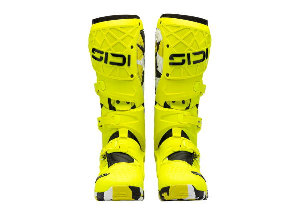 Cizme Moto MX/Enduro Crossair X Racr001 Yellow Neon/Black/White, 5