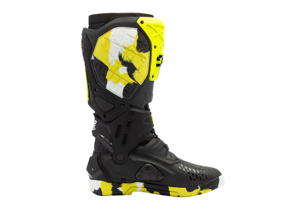 Cizme Moto MX/Enduro Crossair X Racr002 Black/Yellow Flo, 4