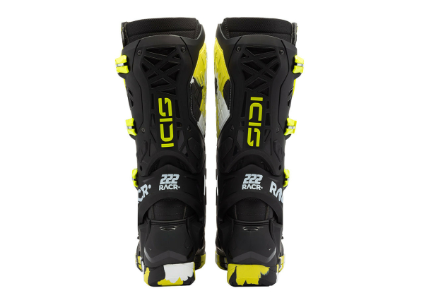 Cizme Moto MX/Enduro Crossair X Racr002 Black/Yellow Flo, 5