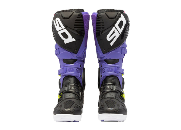Cizme Moto MX/Enduro Crossfire 3 Srs Violet/Black/Fluo Yellow, 6