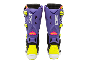 Cizme Moto MX/Enduro Crossfire 3 Srs Violet/Black/Fluo Yellow