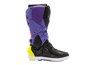 Cizme Moto MX/Enduro Crossfire 3 Srs Violet/Black/Fluo Yellow, 5