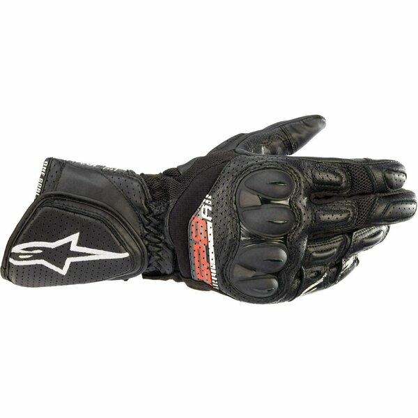 Manusi de piele sport vara Alpinestars SP-8 V3 AIR Negru/Alb/Rosu XXL, 3