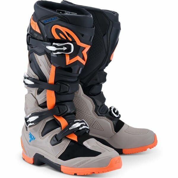 Cizme cross-enduro ALPINESTARS TECH 7 ENDURO 2026 47 Negru/Antracit/Alb, 17