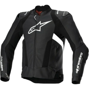 Geaca de piele sport ALPINESTARS MISSILE V3 AIRFLOW Negru/Alb 46, 10