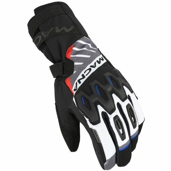 Manusi touring impermeabile MACNA TYRIAN RTX M Alb/Gri/Negru, 5