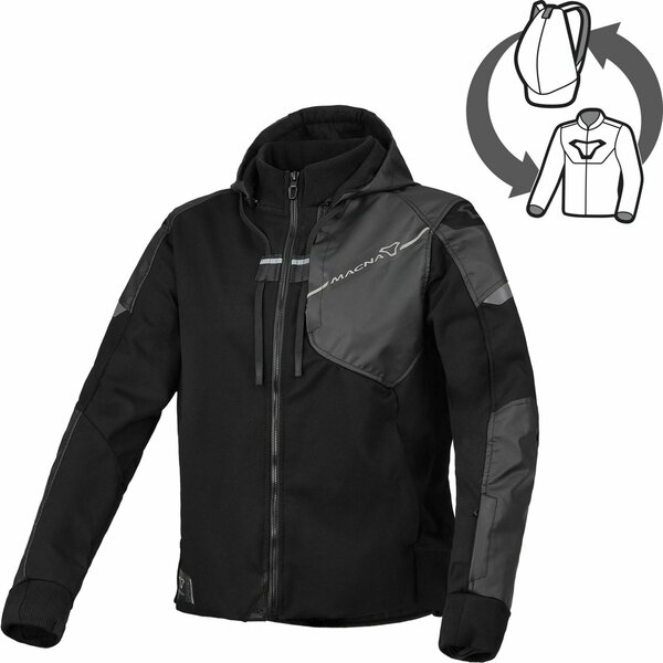 Geaca de vara textil dama MACNA DISTEC Negru XS, 6