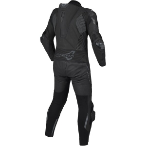 Combinezon de piele 1 piesa MACNA CHROMIQ Negru 46, 4