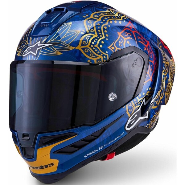 Casca integrala sport ALPINESTARS SUPERTECH R10 MARTINATOR THAI HELMET XS Albastru/Negru/Rosu, 7