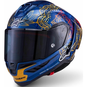 Casca integrala sport ALPINESTARS SUPERTECH R10 MARTINATOR THAI HELMET XS Albastru/Negru/Rosu, 7
